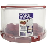 Buddeez Round Cake Carrier-Red