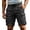 Black, variant on Mens Athletic Shorts Cargo Shorts with Multiple Pockets Casual Summer Shorts