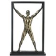 thumbnail image 1 of Nude Male -  Stretched Out In A Frame  - Artistic Nudes Sculpture, 1 of 1