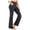 Dark Gray high waisted straight leg pants a1, variant on Women's High Waisted Straight Leg Pants with Pockets Casual Regular Fit Long Pants Workout Streetwear Solid Trousers, Wine S