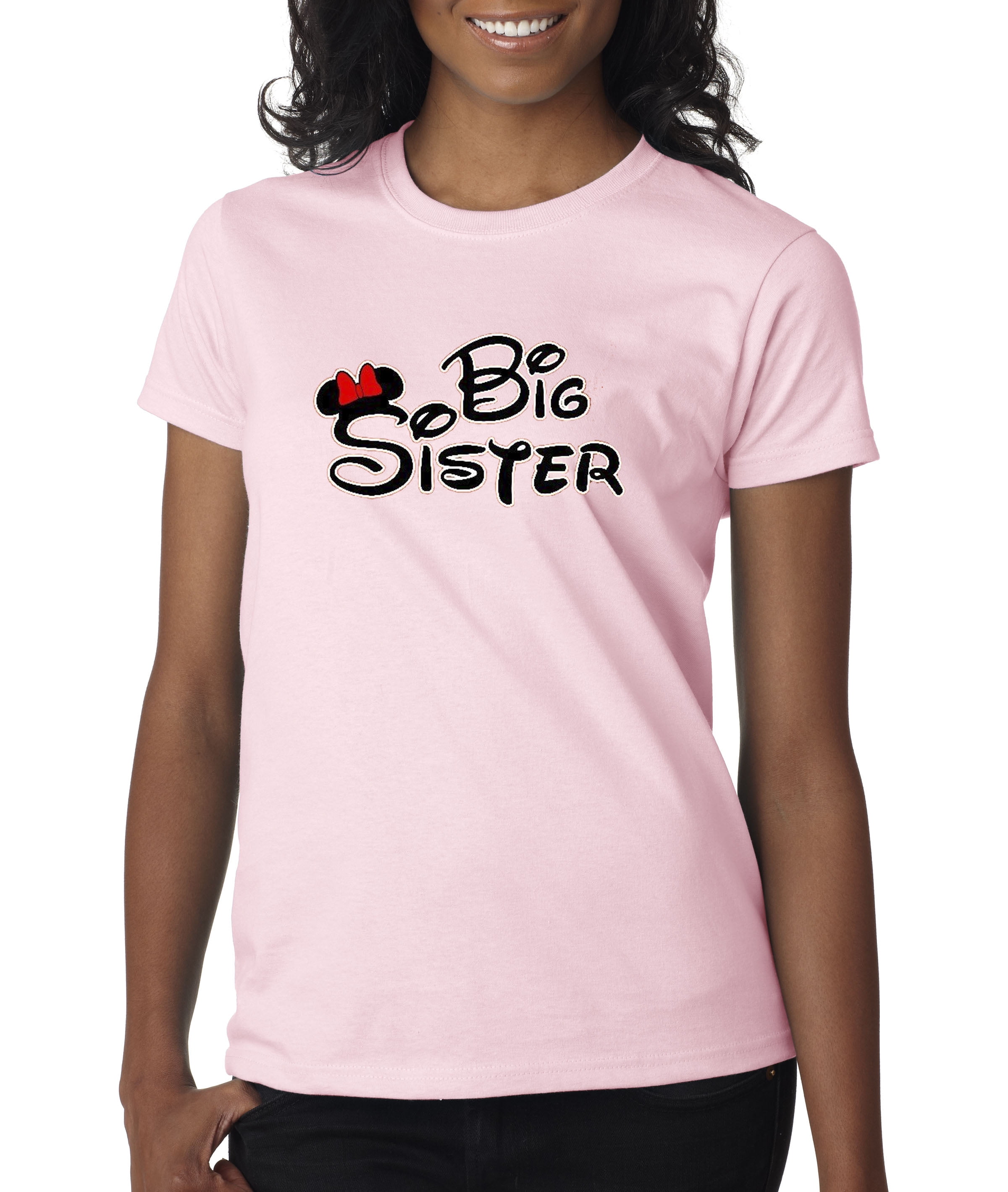 Women's T-Shirt Mickey Mouse Big Sister 
