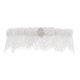 thumbnail image 2 of Liga Diamante de Imitación Cinta Sáten de Muslo para Boda Blanco Plateado Sunnimix Liga nupcial de la boda, 2 of 8