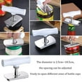 thumbnail image 4 of Ouvre-pot Polyvalent, Taille Ajustable pour une Cuisine Sans Effort, Résistant à la Rouille, Design en Acier Inoxydable Adapté à l'Arthrite pour les Mains Faibles, 4 of 7