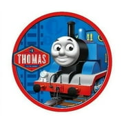 9.5" Round Thomas The Train Birthday Edible Image Cake Topper By TNCT