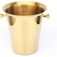 thumbnail image 3 of 22.5cm Height Champagne Cooler Club Wine Beer Cooler Ice Bucket Stainless Steel - Bar/Restaurant, 3 of 8