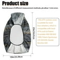 thumbnail image 7 of Uorisanigo Black Marble ATV Seat Cover, Waterproof Non-Slip Four Wheeler Seat Cover, Dustproof Anti UV Windproof All Weather Outdoor Seats Covers for Polaris Sportsman Rancher, 7 of 7