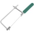thumbnail image 1 of FESTFENDS Outils à Main en Menuiserie Mini Scie en Forme de U Verte pour Bijoutiers 1Pcs, 1 of 8