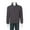 Charbon, variante sur Sierra Pacific Pull en Molleton à Quart de Zip pour Hommes, 3TG, Noir