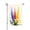 Color 6, variant on Amhnf Linen Garden Flag Welcome With Floral Design For Home Outdoor Garden Yard Decor 12x18 inch