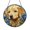 Acrylic 10 Inch, variant on Canine Portrait Stained Glass Style Window Hanging Suncatcher, Dog Art Decor Panel for Animal Lover