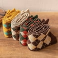 thumbnail image 3 of YooGuoGuo Women's Vintage Cotton Socks 5 Pairs Y2K Cottagecore Funny Crew Socks Japanese Indie Accessories Dress Socking, 3 of 7