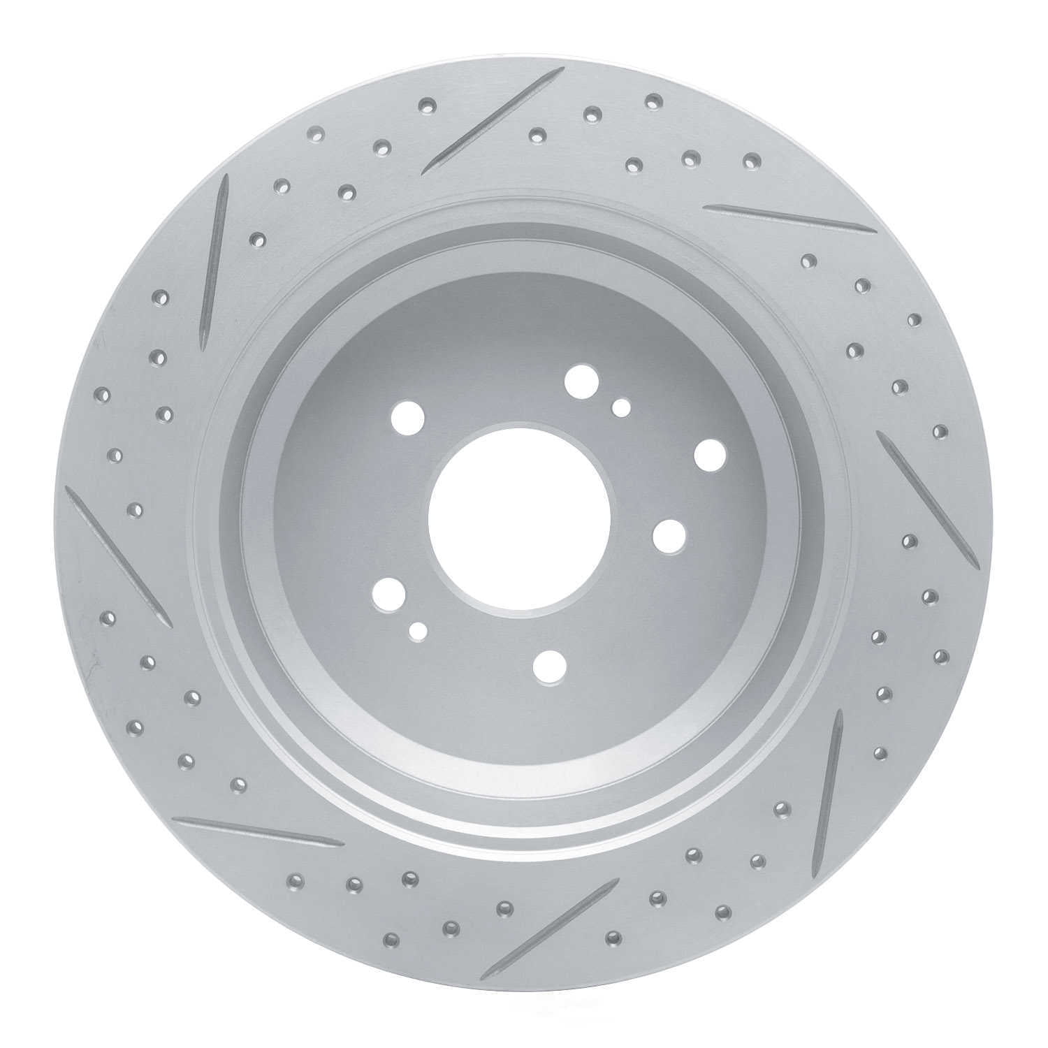Dynamic Friction Company 830-03048R DFC Geoperformance Rotor - Drilled and Slotted