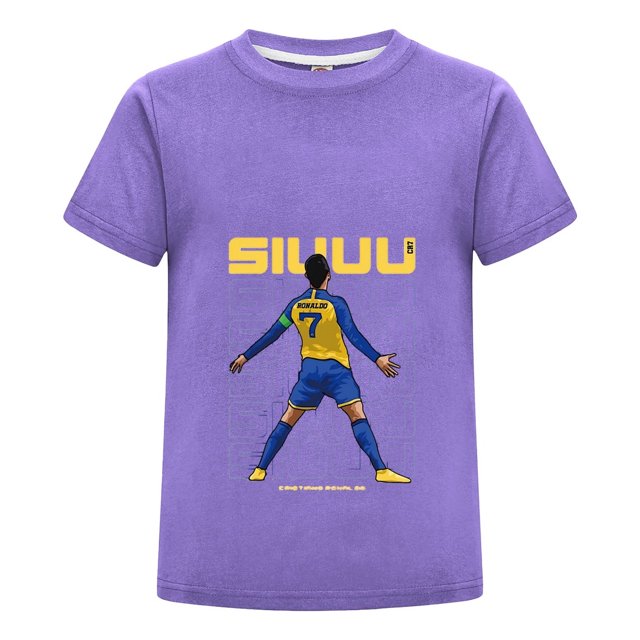 Playera Deportiva CR7 Niño | Diseño Futbolístico con Estilo Ronaldo