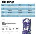 thumbnail image 5 of Goofa Cute Dog Printed Men's Sleeveless T-Shirt - Athletic Gym Workout Tank Top for Men - Moisture-Wicking, UPF 30+ Quick-Dry Muscle Tee-Medium, 5 of 8