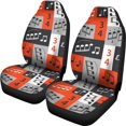 thumbnail image 2 of Music Note Design Themed Print Universal Fit Car Seat Covers, 2 of 4