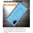 thumbnail image 5 of ArmadilloTek Vanguard Case Compatible with Samsung Galaxy Note10+ Plus Military Grade Full-Body Rugged with Built-in Kickstand [Screenless Version] - Blue, 5 of 5