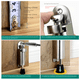 thumbnail image 5 of Tope de puerta, tope aleatorio, pedal de tope de puerta, tope de puerta con succión, localizador de puerta, retenedor de puerta sin orificios, tope de puerta anticolisión, 5 of 5