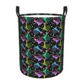 thumbnail image 6 of Lsque Snails 1 pattern Laundry Hamper Basket, Tall Woven Rope Hamper Basket for Clothes, Lightweight Storage Basket, Collapsible Waterproof-Medium, 6 of 8