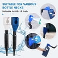 thumbnail image 4 of RuWeoMaa Oil Funnels for Automotive Use, Portable Small Funnel, Flexible Funnel with Hose for Oil Transfer, Plastic Oil Funnel for Oil Change, Universal for Most Cars, Motorcycle, 4 of 7
