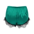 thumbnail image 5 of Sngxgn Women's Pajama Sets Lounge Set Long Sleeve Top and Shorts Loungwear(Green,S), 5 of 5
