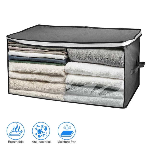 Bolsa De Almacenamiento Plegable Caja De Almacenamiento De Ropa Para El Hogar Cestas De Almacenamiento A Prueba De Polvo Y Humedad Moyic HA026188-02