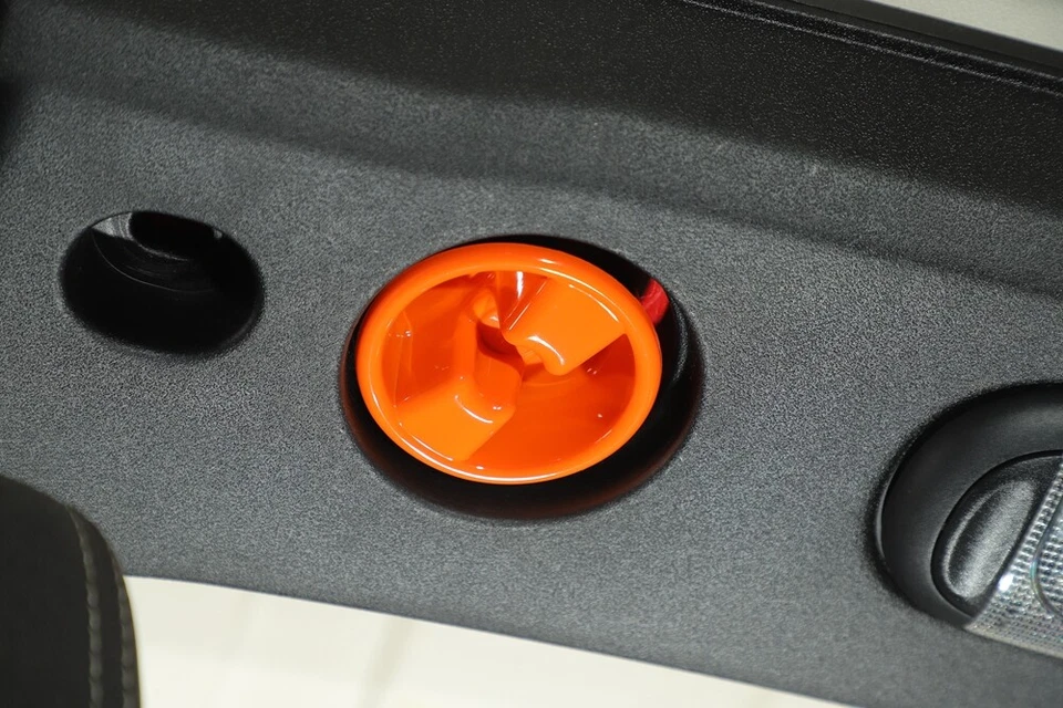 BRAWN- Orange Hard Top Roof Switch Knob Cover Trim For Jeep Wrangler Jk Accessories