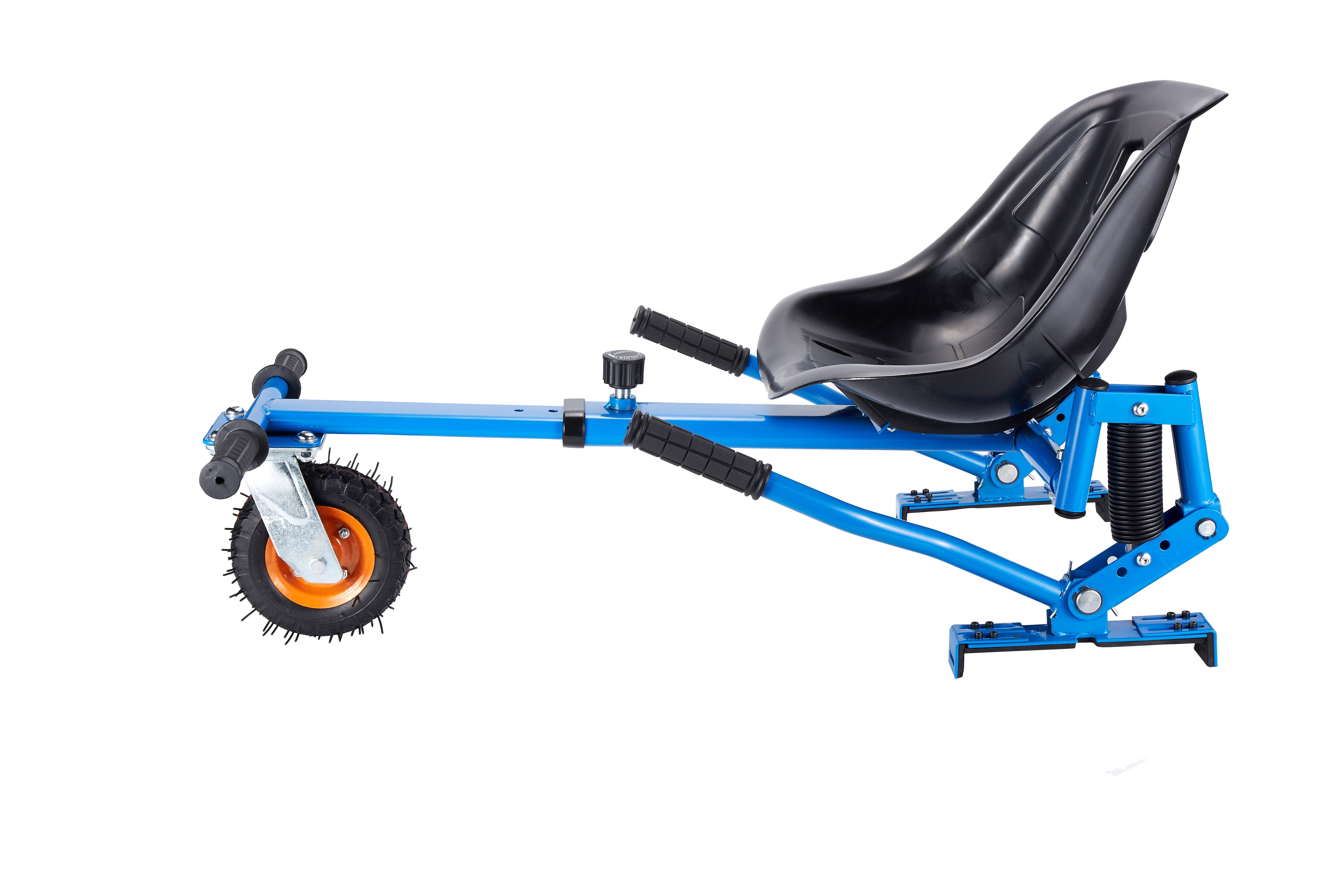 All In One Hover Cart Attachment For Hoverboard - Transform your Hoverboard into a Go Kart with Hovercart - Blue