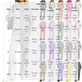 thumbnail image 3 of Aofany Womens Two Piece Matching Outfits Workout Sets Casual Long Sleeve Zip Up Hoodie Sweatshirt Jacket & Long Sweatpants Fall Winter Tracksuit Set, 3 of 4