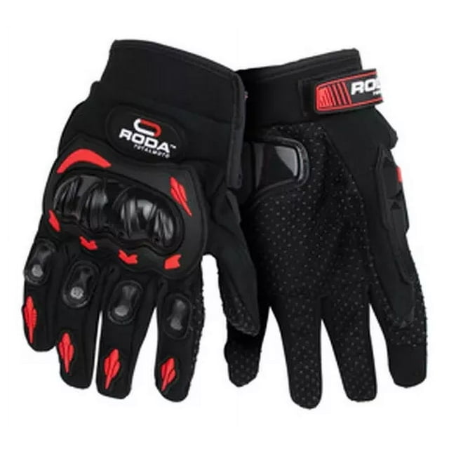 Guantes Roda Con Limpia Mica/touchscreen Color Rojo Talla Xl