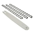 thumbnail image 2 of 16 Inch Chain Saw Guide Bar with 3Pcs Chains for 009 012 021 E180 MS180 MS190 MS250, 2 of 6