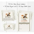 thumbnail image 3 of Inkdotpot Set Of 30Jungle Animals Baby Shower Invitations-Diaper Raffle Tickets And Baby Shower Book Request Cards Gender Neutral Invites Its A Boy Its A Girl, 3 of 8