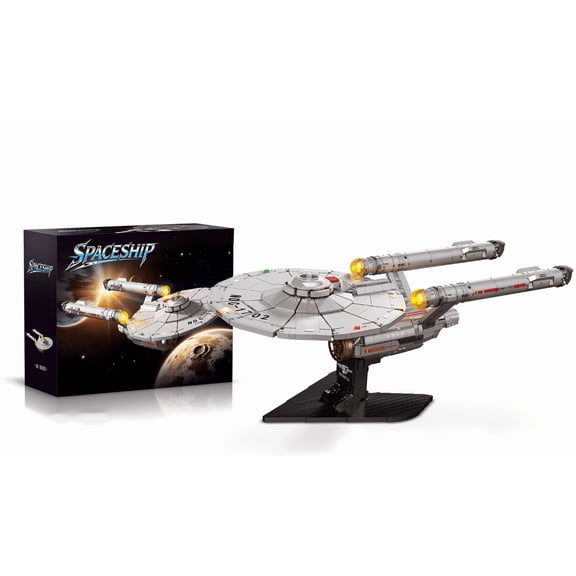 BrixVibe Spaceship Building Sets Compatible With Lego Ultimate Spacecraft Modle Cognitive Development Building Kits For Adults Boys 1663 Pcs