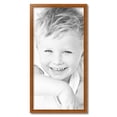 thumbnail image 2 of ArtToFrames 18x36 Inch Honey Picture Frame, This Brown Wood Poster Frame is Great for Your Art or Photos, Comes with 060 Plexi Glass (4097), 2 of 8