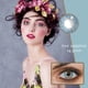 thumbnail image 1 of Ojos Color Lente Ojos Maquillaje cosmético Sombra de ojos Diámetro grande 14,5 mm, 1 of 2
