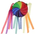 thumbnail image 1 of Colorful Tambourine with Ribbon Performance Orff Tambourine Drum Percussion Instrument, 1 of 8