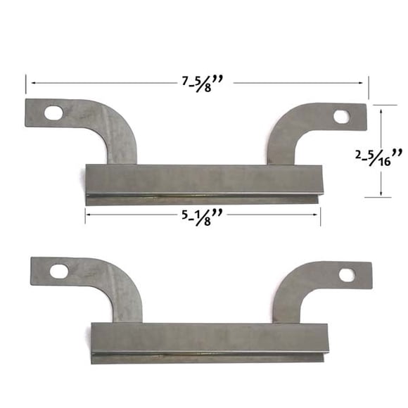 Replacement Crossover Tube For Brinkmann 810-1415-F, 810-1420-1, 810-1450-1, 810-2415-W, Browning & Backyard Classic Gas Models-2PK