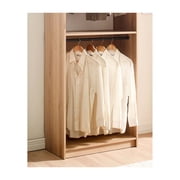 Prosper 32 Oak Wood Walk-in Closet with Two Rods