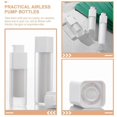 thumbnail image 4 of 4Pcs Airless Pump Bottle Refillable Empty Travel Lotion Pump Containers Vacuum Press Pump Bottles, 4 of 4