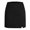 Black, variant on Women's Casual High Waist Mini Skirt with Slit Elastic Waist Bodycon Pencil Short Skirts