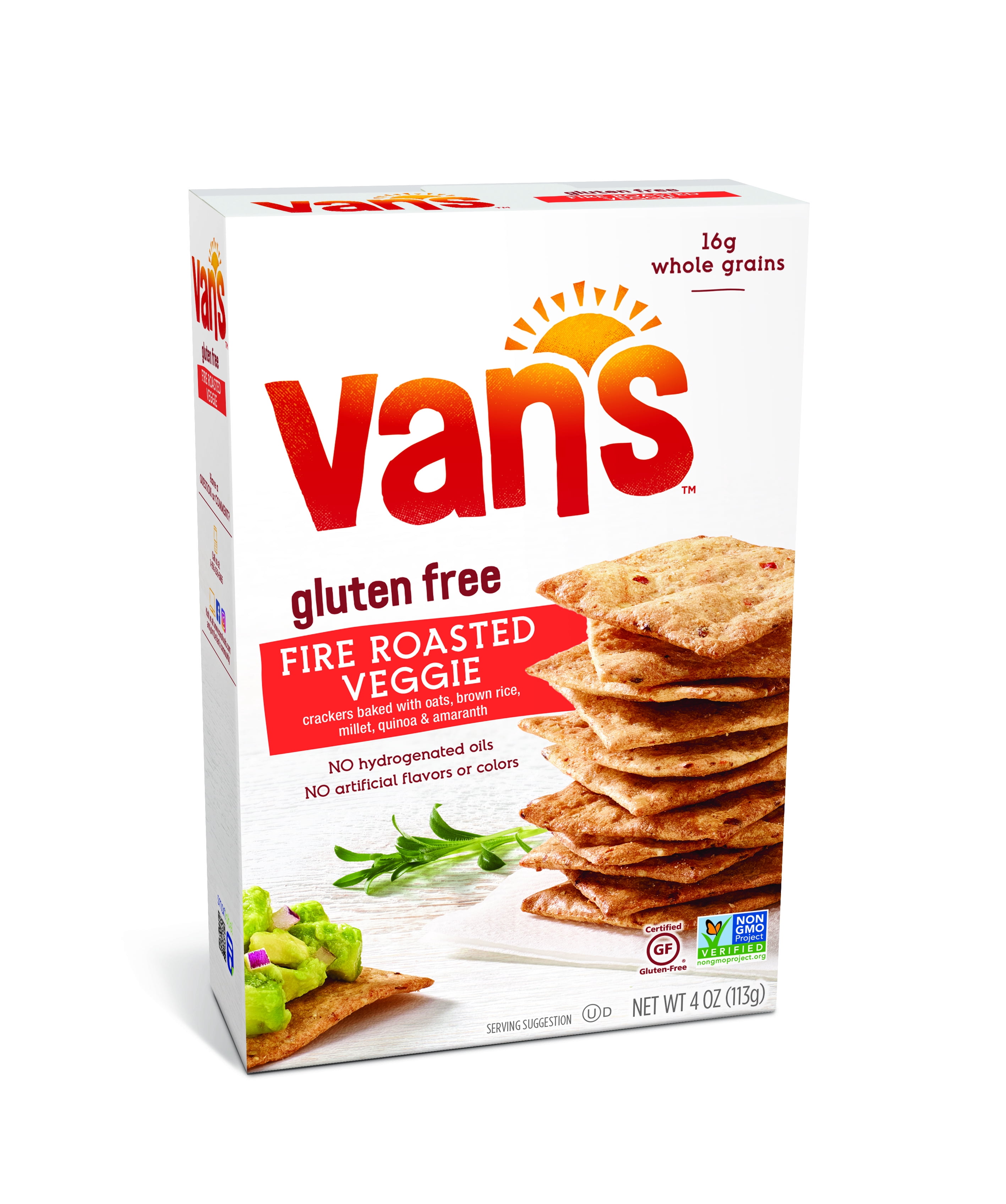 Van's Fire Roasted Veggie Crackers