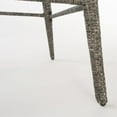 thumbnail image 6 of Noble House Puerta Modern Mixed Black Wicker / Rattan Bar Table, 6 of 12