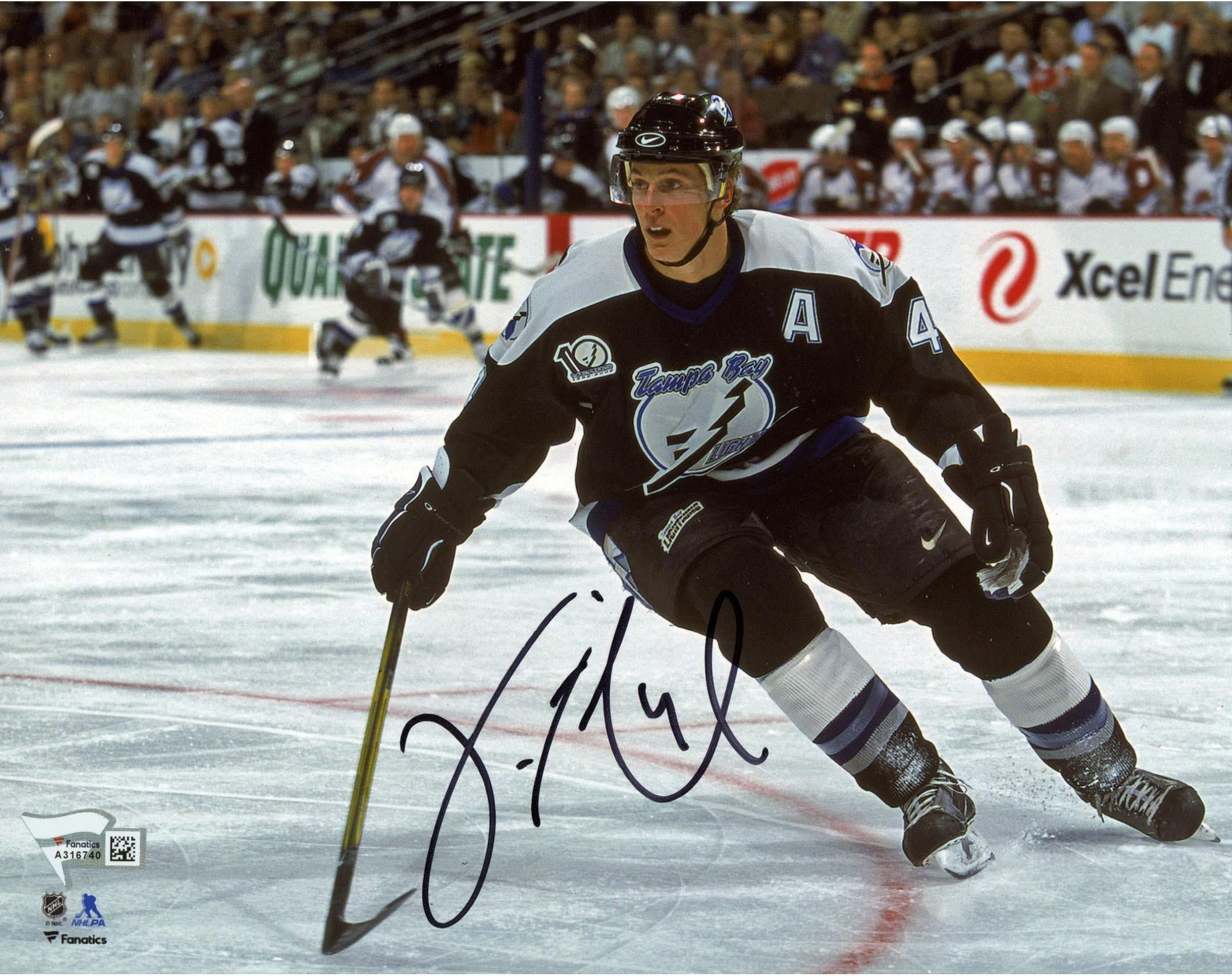 Vincent Lecavalier Tampa Bay Lightning Autographed 8" x 10" Black Skating Photograph Fanatics Authentic... by Fanatics Authentic
