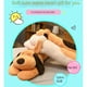 thumbnail image 4 of Muñeco de perro Yotijar Almohada larga de felpa beige 60cm, 4 of 10