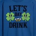 thumbnail image 3 of Instant Message - Lets Day Drink - Men's Long Sleeve T-Shirt, 3 of 6