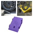 thumbnail image 1 of Rampa de plástico antideslizante portátil para silla de ruedas para movilidad en silla de ruedas, scooter, , motocicleta, muelle de carga, 16cm púrpura Macarena rampas para sillas de ruedas de coche, 1 of 6