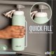 thumbnail image 2 of Botella de agua Ello Pop & Fill de acero inoxidable Coastal Sunrise de 1,2 litros, 2 of 4