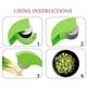 thumbnail image 4 of De Acero Inoxidable Para Cortar Cebollas Y Ajos, Picadora De Carne, Cortador De Verduras Con Guardamanos Methold HA042927-00, 4 of 5