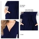 thumbnail image 1 of Camisón De Mujer, Por Encima De La Rodilla, Manga 3/4, Cuello En V, Puños De Encaje, Ropa De Dormir Suelta Para Mujer, Color Puro Para Niñas Para Nadar ANGGREK No, 1 of 4