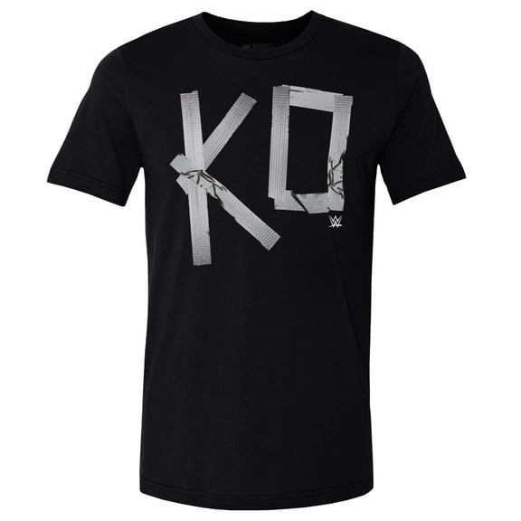 Men's 500 Level Black Kevin Owens Duct Tape T-Shirt