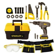 Stanley Jr. Mega Tool Set with Battery Operated Drill and Tool Belt